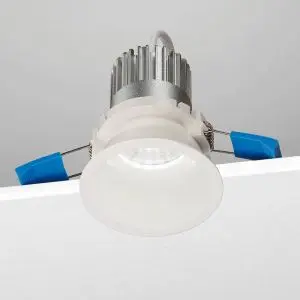 NOBILE ILLUMINAZIONE D1R/40/3K/W Faretto LED Incasso Serie DUO Rotondo 8,5W 740 Lumen 3000K