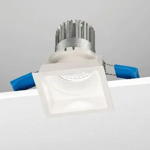NOBILE ILLUMINAZIONE D1S/40/4K/W Faretto LED Incasso Serie DUO 9,5W 798 Lumen 4000K Quadrato