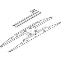 NOVALUX   16213.99    KIT DI FISSAGGIO DA SOFFITTO PER PANNELLO LED