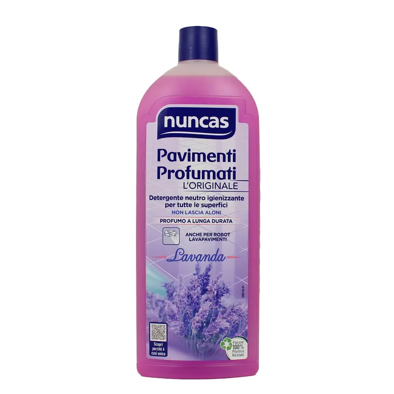 NUNCAS DETERGENTE PAVIMENTO PROFUMATO LAVANDA 1 LT.