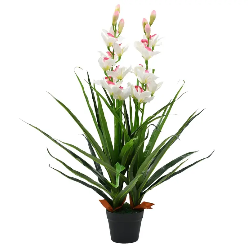 Orchidea Artificiale con Vaso 100 cm