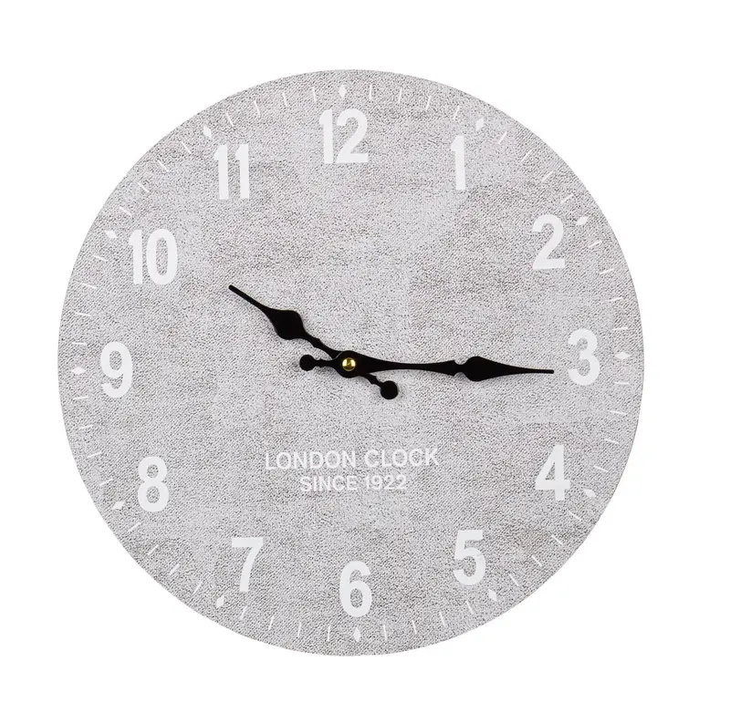 Orologio da parete melvin grigio d.34cm | Rohome