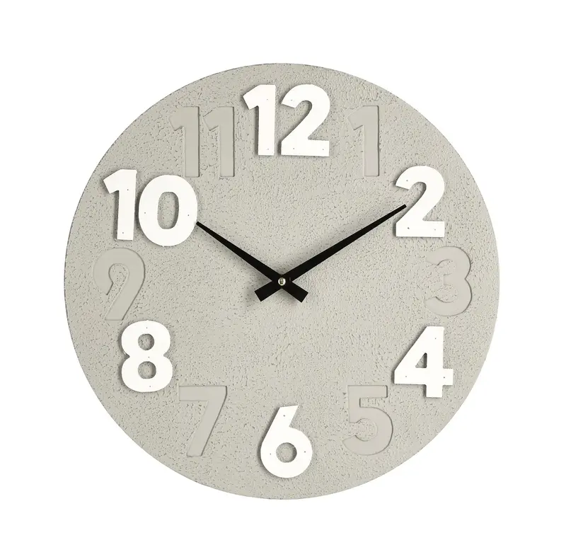 Orologio da parete timing tortora d.40cm | Rohome
