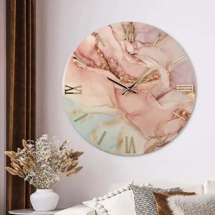 Orologio luxury mistico rosa d.60cm| rohome