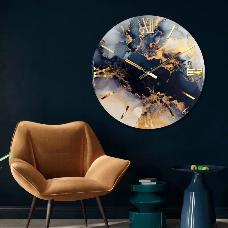 Orologio luxury oceano blu d.60cm| rohome