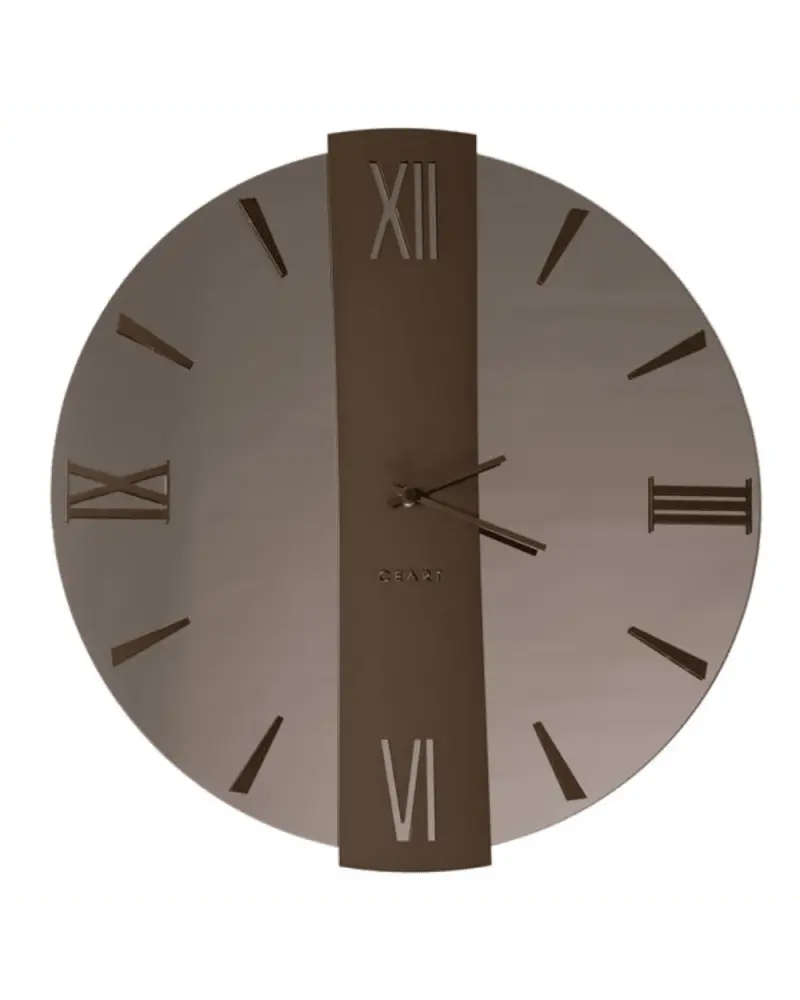 Orologio specchio rame e bronzo 60cm | Rohome
