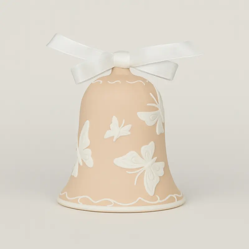 Palais Royal Campana Biscuit 9 cm porcellana opaca pesco