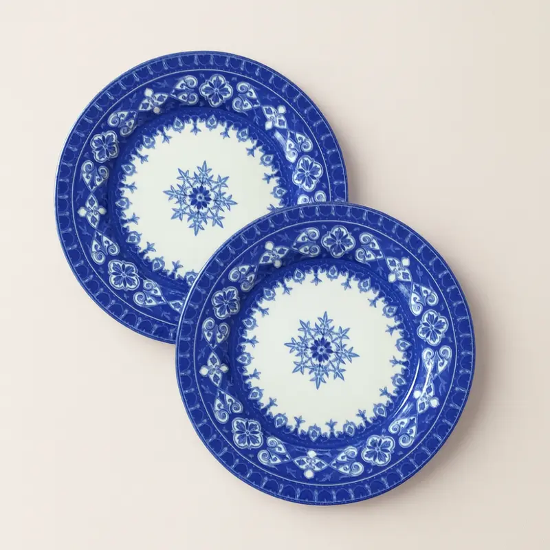 Palais Royal Coppia Piatti Ceramica Blu Ø 20.5 cm