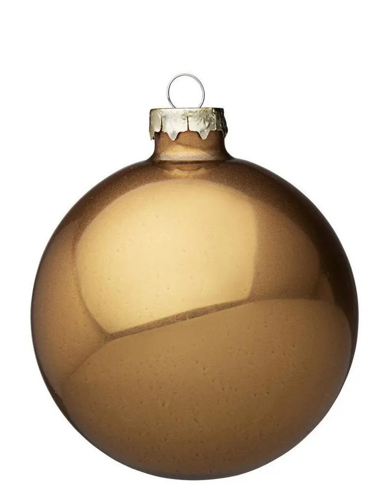 Palla di Natale oro opaco D. 10cm | Rohome