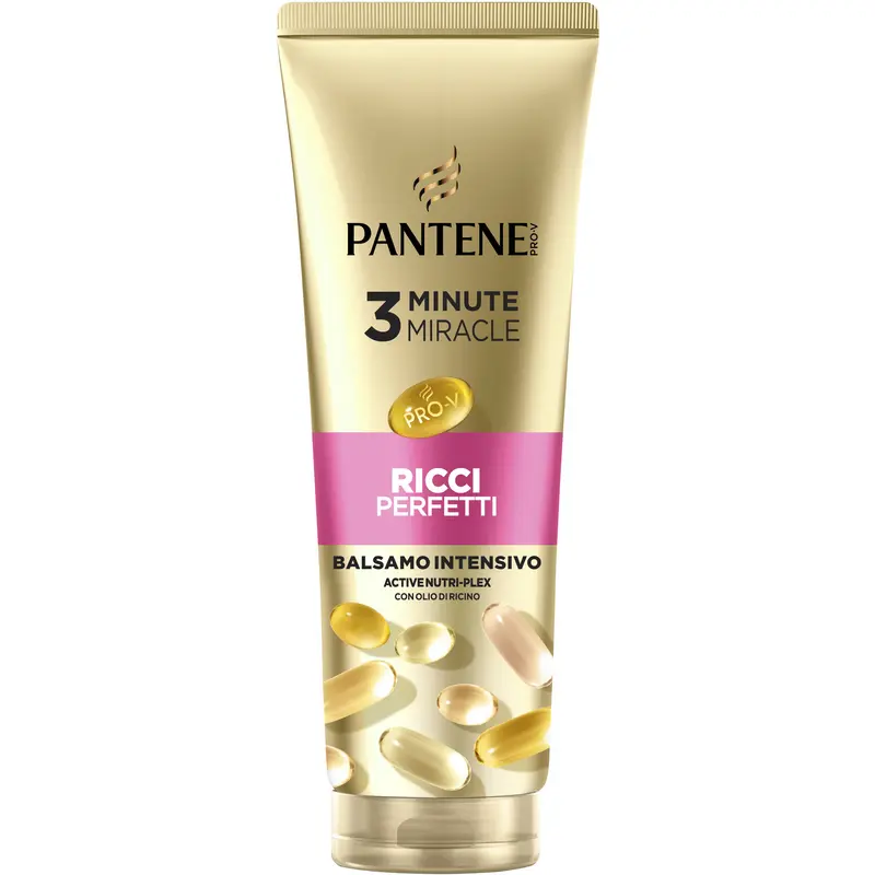 PANTENE BALSAMO INTENSIVO MIRACLE 3 MINUTI RICCI PERFETTI TUBO 220 ML
