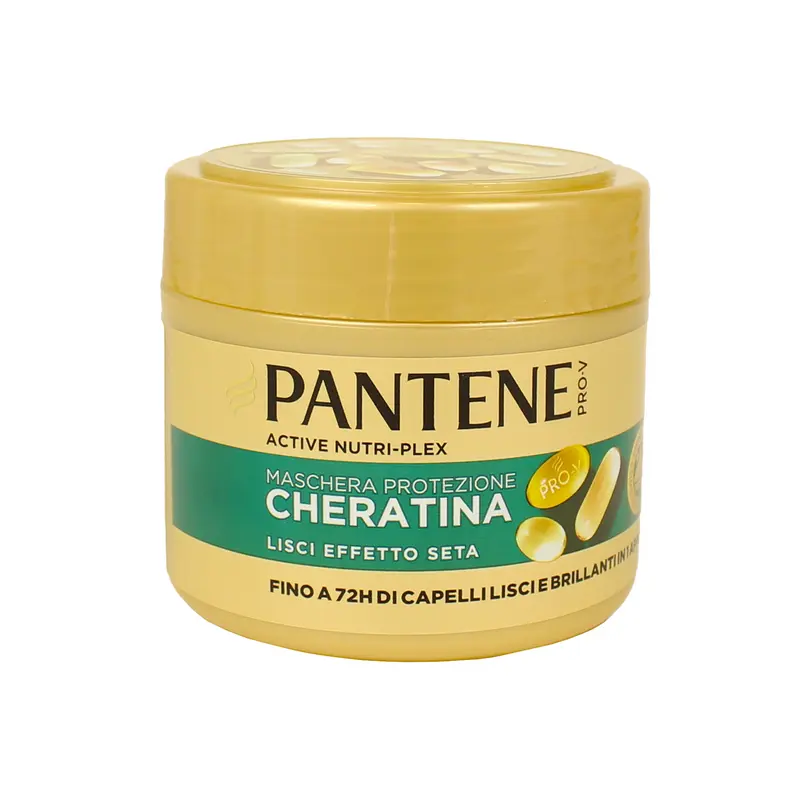 PANTENE NUTRI PLEX MASCHERA CAPELLI PROTEZIONE CHERATINA LISCI EFFETTO SETA 300 ML