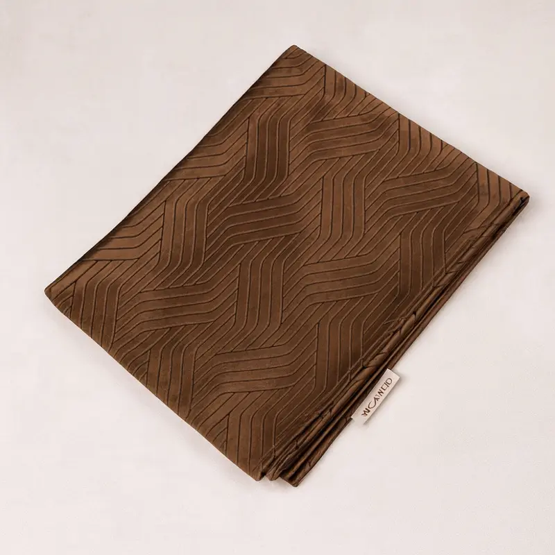 Paola Rolando Runner Visone Velvet Tessuto 140x40 cm
