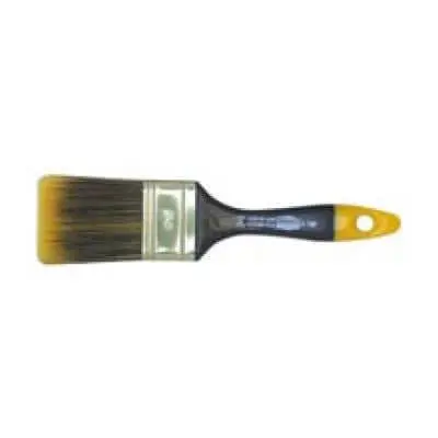 Pennellessa LAFERRAMENTA 74811 Bicolore 70mm con Manico Plastica - Per Smalti ad Acqua