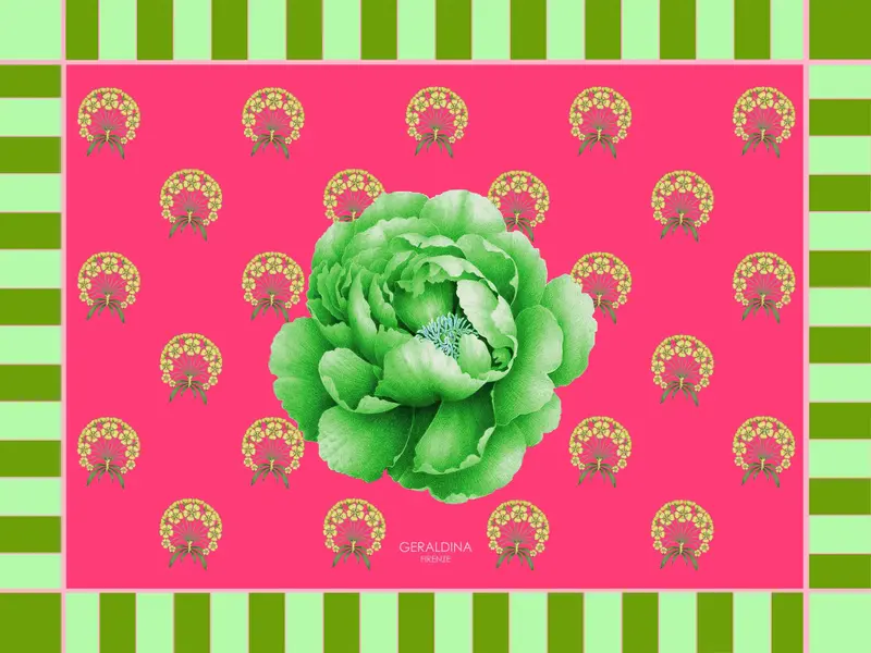 Peonia Rectangle Placemat