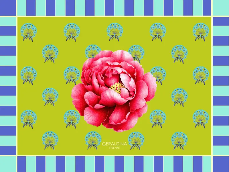 Peonia Rectangle Placemat