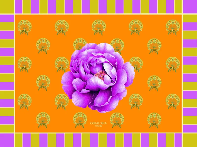 Peonia Rectangle Placemat