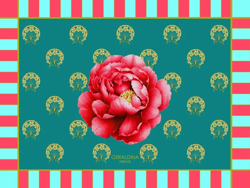 Peonia Rectangle Placemat