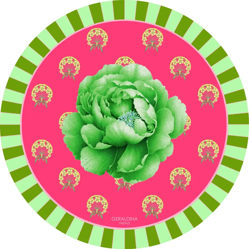 Peonia Round Placemat