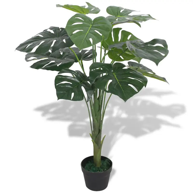 Pianta Artificiale di Monstera in Vaso 70 cm