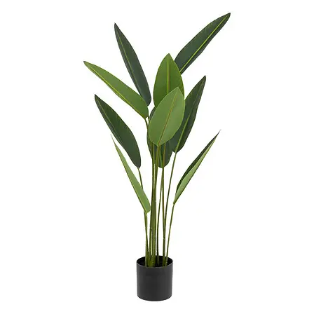 Pianta artificiale strelitzia con vaso h. 97cm | Rohome