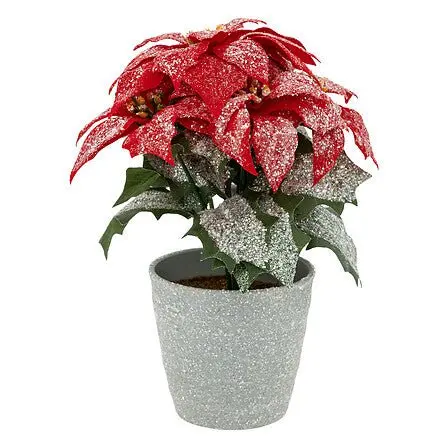 Pianta Stella di Natale, Poinsettia artificiale | Rohome