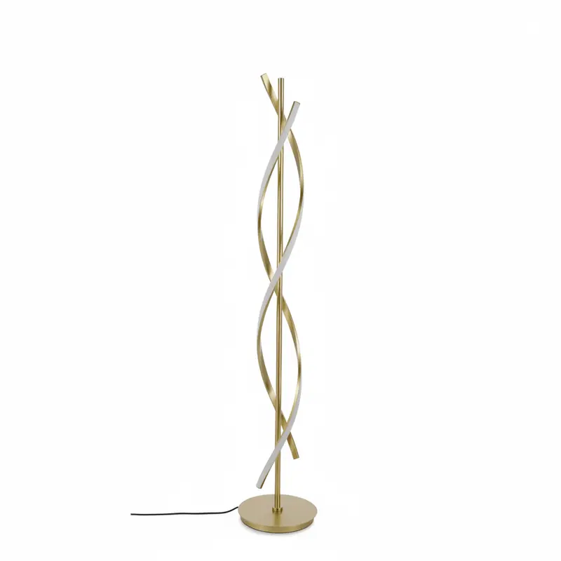 Piantana Alken in metallo oro H .154cm | Rohome