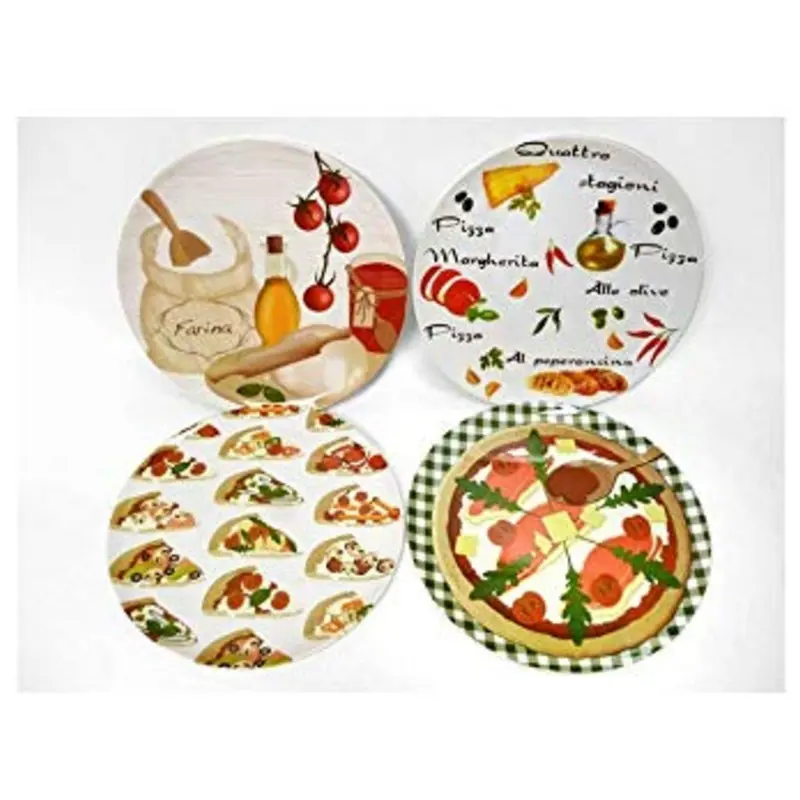 Piatto Pizza Melamina Decor 33 Ibct
