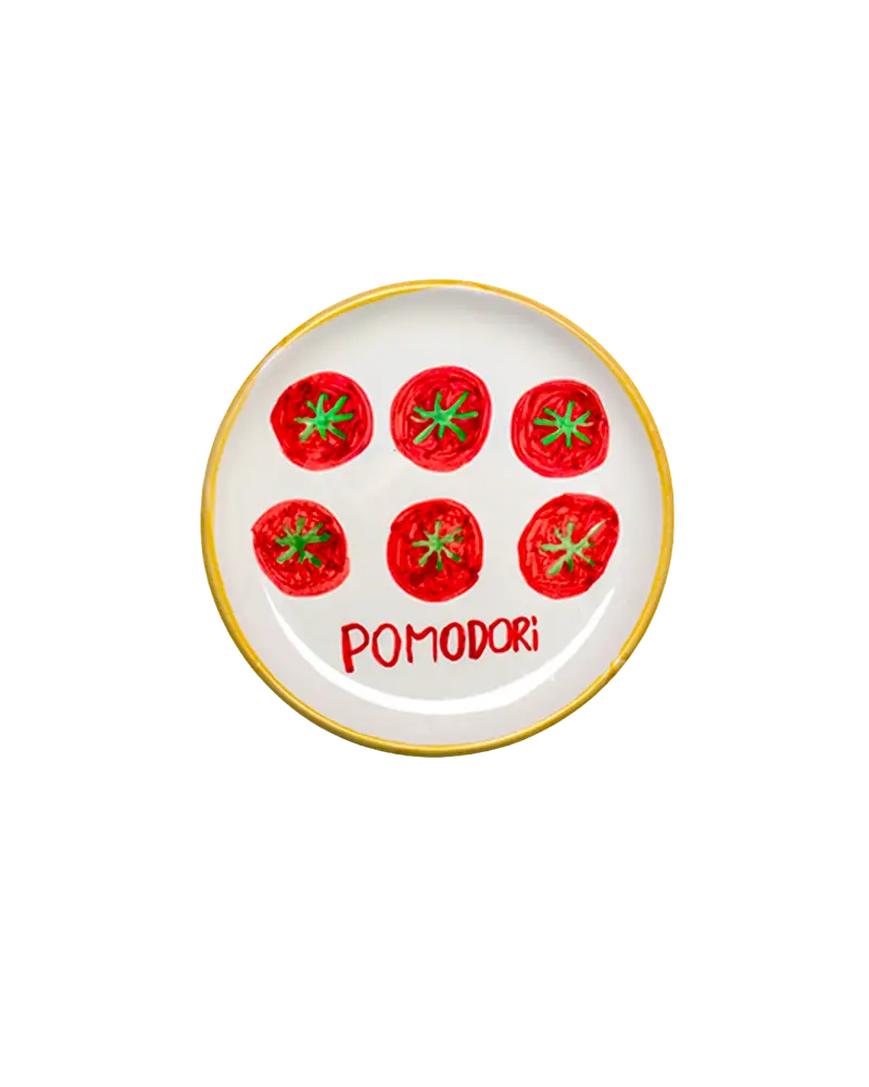 Picnic Plate - Yellow Rim