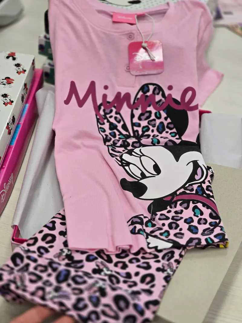 Pigiama bimba minnie maculato