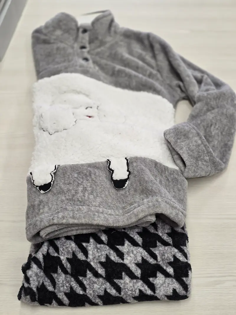 Pigiama in pile sheep