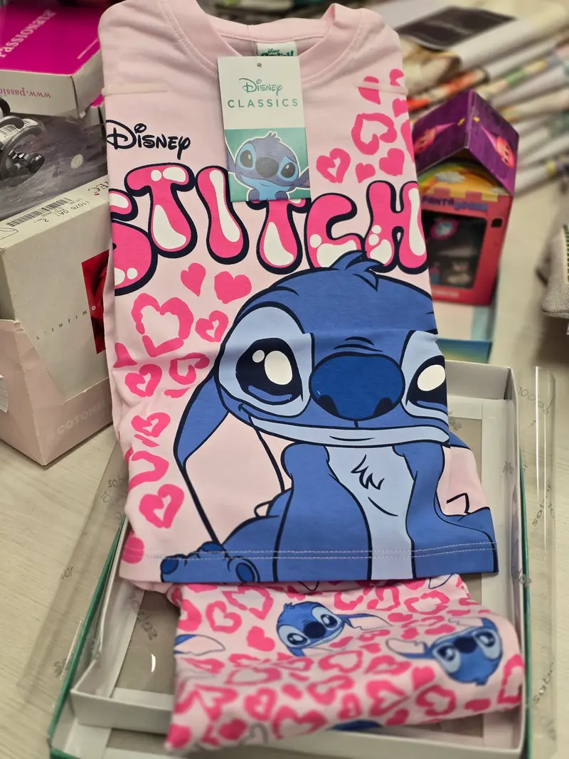 Pigiama stich bimba jersey cotone