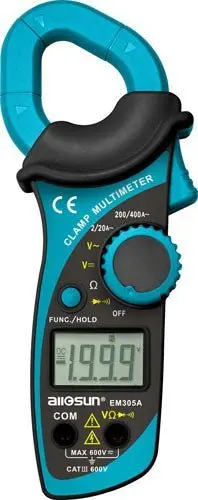 Pinza Amperometrica Digitale Melchioni 530134363 - Multimetro Professionale AC/DC