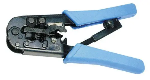 Pinza Serraplug Crimpatrice Melchioni 495136633 RJ45 RJ11 RJ12 - Professionale
