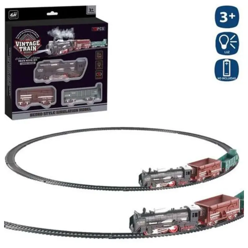 Pista Treno Locomotiva 68X68Cm 701167 X1