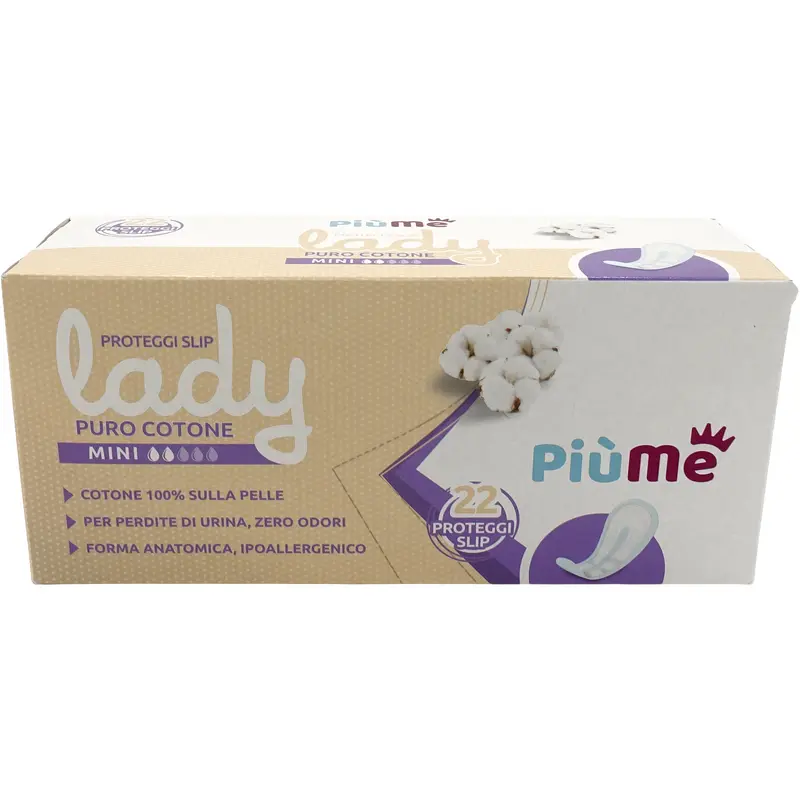 PIUME LADY PROTEGGI SLIP MINI PURO COTONE ANATOMICO 10 PEZZI