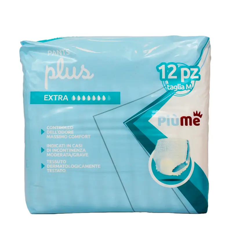 PIUME PANTS TAGLIA M 12 PZ DISPOSITIVO MEDICO CE DI CLASSE 1