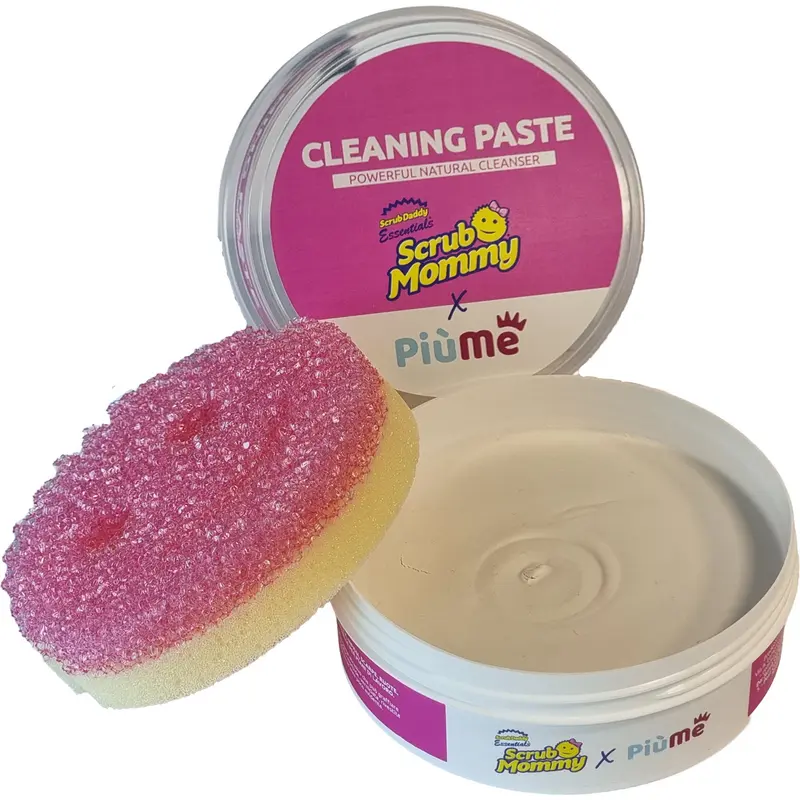 PIUME SCRUB DADDY SCRUB MOMMY CLEANING PASTE PASTA ABRASIVA PICCOLE SUPERFICI 250 grammi