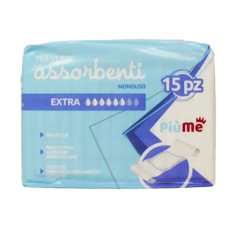PIUME TRAVERSA 80x180 15 PZ DISPOSITIVO MEDICO CE CLASSE 1