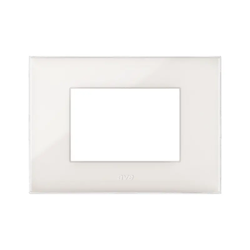 Placca AVE 44PJ03AVR Young44 Avorio 3 Moduli - Serie Civili