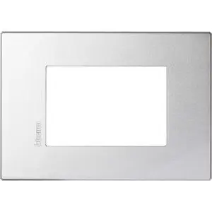 Placca BTicino HW4803HD Serie Axolute Air 3 Moduli Bianco - Design Premium