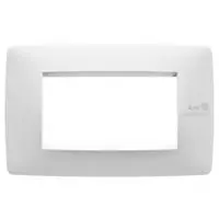 Placca GEWISS Chorus GW16104AB - 4 Moduli Bianco Antibatterico Serie Civile