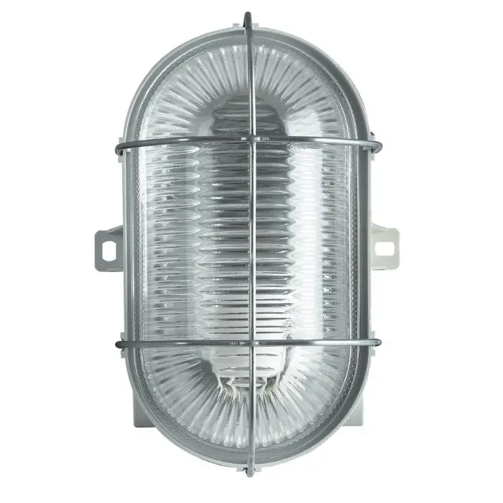 Plafoniera BTicino 60419 - Fanale Ovale 100W Griglia Protezione E27 Qualità Italiana