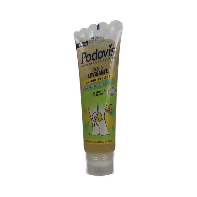 PODOVIS SCRUB LEVIGANTE AZIONE PEELING CON ACINI DI UVA TUBO 150 ML