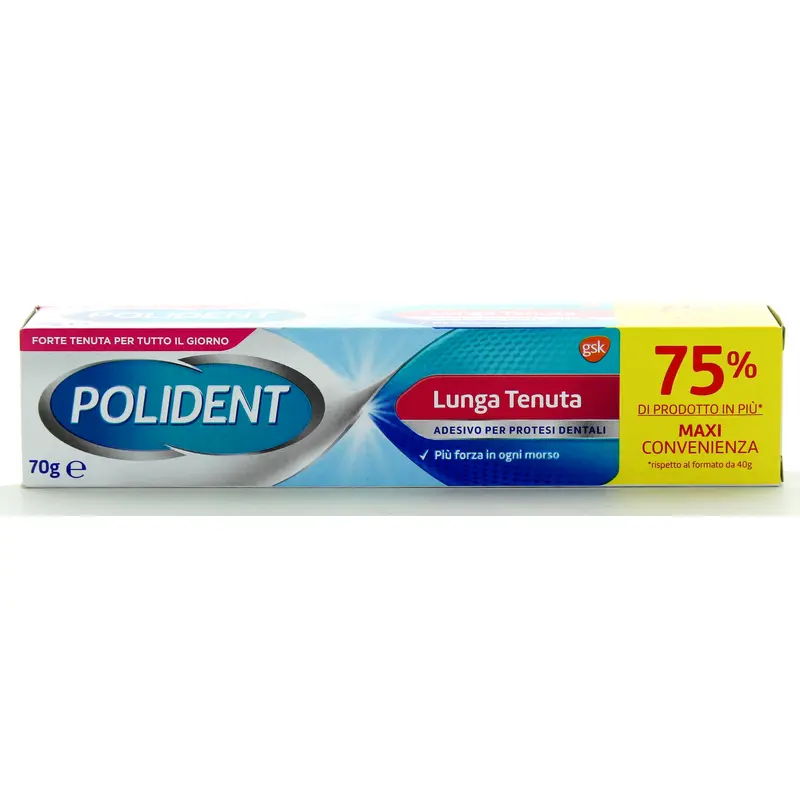 POLIDENT ADESIVO PROTESI DENTALI TENUTA 12H 70 grammi