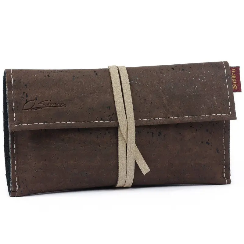 Porta tabacco in sughero deluxe - Marrone