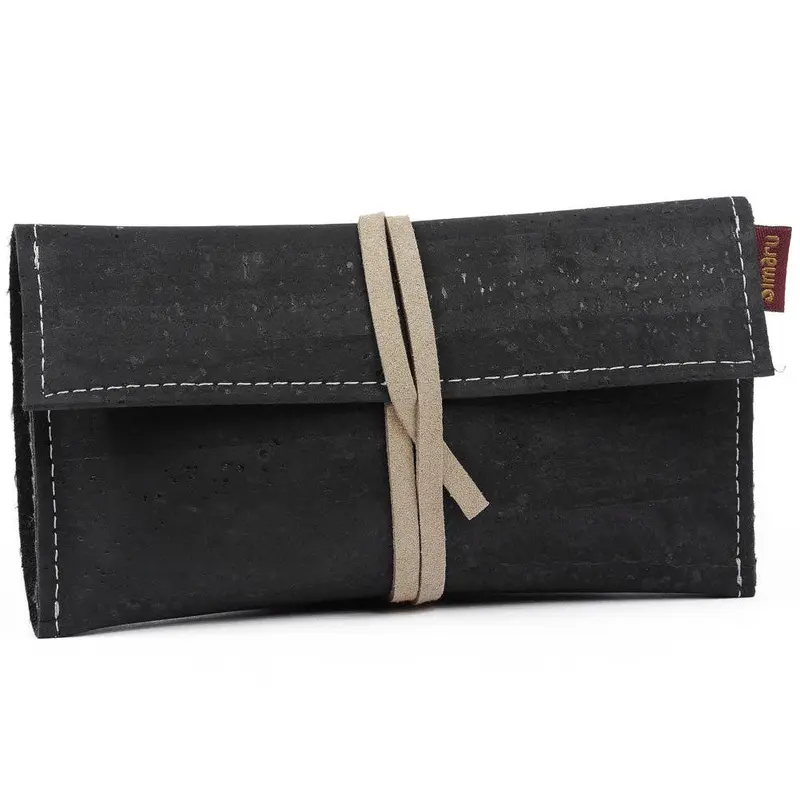 Porta tabacco in sughero deluxe - Nero