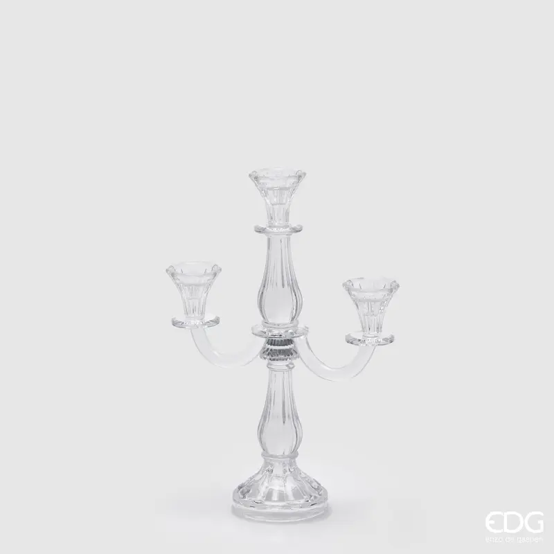 Portacandela Edg crystal 3 slot | Rohome