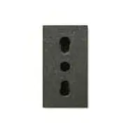 Presa Bipasso AVE 45306/15TS Serie Noir 2P+T 10/16A - 1 Modulo Nero
