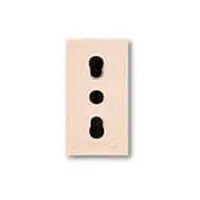 Presa Bipasso AVE 45906/15TS Serie Blanc 2P+T 10/16A - Bianco