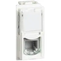 Presa Telefonica BTicino KW4258RJ11 Living Now - RJ11 K10 Bianco 1 Modulo
